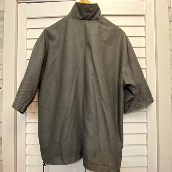 MEN'S EZI 1/4 zip golf jacket size Medium, read description. - Picture 7 of 7